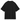 Fear of God Essentials Heavy Crewneck Tee Black sneakers frontvy i svart bomull med vit logotypstryck på bröstet