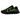 Nike Air Liquid Max Black Green Apple sneakers i vinklad vy med svart ovandel, gröna detaljer och synlig dämpning