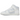 Nike Dunk High 'White Pure Platinum' sneakers i klassisk sidoprofil med vit leraffel och grå detaljer samt matchande snören