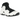 Nike Air Flightposite Sail Black sneakers i en stilig sidoprofil med slät vit ovandel och svarta detaljer