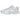 Nike V5 RNR White Black Metallic Silver sneakers i sidoprofil med vit ovandel och metalliska silverdetaljer