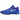 Nike Kobe 5 Protro Dodgers sneakers i vinklad vy med vit och blå ovandel, svarta detaljer samt klassiska skosnören