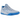 Nike Kobe 9 EM Low Protro TB Hydrogen Blue sneakers i sidoprofil med ljusblå ovandel och vit sula