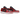 Air Jordan 1 Low 'Reverse Bred' sneakers i en klassisk sidoprofil med röd läderöverdel, svart swoosh och vit mellansula