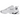 Nike M2K Tekno Cool White sneakers i vinkelad vy med vit ovandel och tjock gummisula