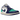 Jordan 1 Low Rare Air sneakers i en klassisk sidoprofil med vit läderöverdel, svarta överlägg och röd swoosh