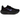 Nike Vomero Premium Black Sapphire Rose sneakers i vinkelad vy med svart ovandel och rosa detaljer på gummisulan
