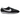 Nike LD-1000 Black White sneakers i sidoprofil med svart mesh-överdel, vit swoosh och räfflad yttersula i gummi