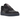 Nike Air Force 1 Low '07 Anthracite Iron Grey Violet Ore sneakers i sidoprofil med mörk ovandel och matchande sula