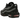 Nike Air Max 95 Black Grey Safety Orange sneakers i sidoprofil med svarta och grå lager samt orange detaljer och snören