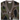 Carhartt WIP Merton Cardigan Camo Duck Jacquard, Grey sneakers i framifrån med mönstrad grå jacquarddesign och knäppning