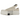 Converse DRKSHDW Chuck Taylor All Star DBL DRKSTAR Ox Rick Owens DRKSTAR Natural Ivory sneakers i sidoprofil med vit kanvasovandel och gummisula