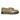 Dr. Martens Adrian Loafers Khaki sneakers i sidoprofil, tillverkade i slätt khakifärgat läder med en klassisk tjock sula och synliga sömmar.