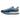 Nike Air Max 97 'Court Blue' sneakers i sidoprofil med blå ovandel, vågiga linjer, vit mellansula och synlig Air-enhet