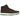 Nike SB Dunk High Baroque Brown Vegan Leather sneakers i sidoprofil med brun vegansk läder, vita skosnören och yttersula