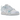 Nike Dunk Low Susan Fang Artist Collection sneakers i en vinklad profil med vit ovandel och unika designdetaljer