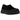 UGG Tasman Weather Hybrid Slipper Black sneakers i sidoprofil med svart mocka och broderad kant på mellansulan