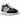 New Balance 327 Black sneakers i sidoprofil med svart mocka och vit mellansula