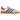 Adidas Handball Spezial Kith x Lionel Messi White Collegiate Royal sneakers i vinkelad vy med vit överdel i läder och blåa detaljer