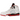 Jordan 5 Retro Fire Red Black Tongue sneakers i sidoprofil med vit ovandel, svart plös och röda flammor på mellansulan