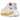 Nike Vomero Premium White Lapis Total Orange sneakers i sidoprofil med vit ovandel, orange swoosh och lapisdetaljer