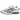 Adidas Megaride S2 Hellstar White Black sneakers i vinklad vy med vit ovandel, svarta detaljer och futuristisk sula