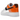 Nike Air Force 1 Low '07 Essential White/Brilliant Orange sneakers i sidoprofil med vit överdel i läder och orange detaljer