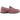 New Balance 1906L Rosewood sneakers i en vinklad profil med vinröd läderöverdel och matchande detaljer