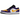 Jordan 1 Low SE Lakers sneakers i en klassisk sidoprofil med lila och gula läderdetaljer samt vit mellansula