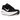 Nike Vomero Plus Black White sneakers i sidoprofil med svart ovandel, vit sula och tydlig swoosh-logotyp