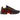Nike Air Max Plus Black University Gold Red sneakers i sidoprofil visar svart meshoverdel med gula och röda flammor samt svart sula
