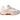 UGG RetroFi Low Ceramic sneakers i sidoprofil med vit och grå ovandel i läder samt plana skosnören