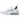 Nike Air Max 270 White sneakers i sidoprofil med vit ovandel, snören och synlig dämpande Air-enhet i hälen