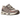 ASICS Gel-NYC Birch Driftwood sneakers i sidoprofil med beige mesh-ovandel, bruna mockadetaljer och skosnören