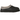 UGG Tasman Noir Slipper Black sneakers i sidoprofil med svart mockaöverdel, flätad detalj och bekväm sula