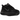 Nike Vomero Plus Black Metallic Dark Grey sneakers i vinkelvisning med svart ovandel, mörkgrå detaljer och snören