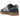 Adidas Gazelle Indoor CLOT By Edison Chen Collegiate Navy sneakers i vinkelad vy med mörkblå ovandel och klassiska vita detaljer