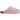 Adidas Adimule Clear Pink sneakers i sidoprofil med rosa överdel och slip-on-design utan snören