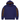Supreme Woven Patches Hooded Sweatshirt Royal sneakers framifrån med blått vävt logopatch på bröstet och huva