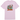Supreme Naughty Tee Light Pink sneakers frontvy med grafiskt tryck på framsidan av en klassisk bomullströja i en ljusrosa färg
