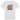 Supreme Naughty Tee White sneakers: Vit kortärmad t-shirt med grafiskt tryck på framsidan, sedd framifrån, tillverkad i mjukt bomullsmaterial.