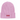 Supreme Overdyed Beanie SS25 Pink sneakers produktbild av rosa mössa i stickad bomull med frontlogo i samma nyans