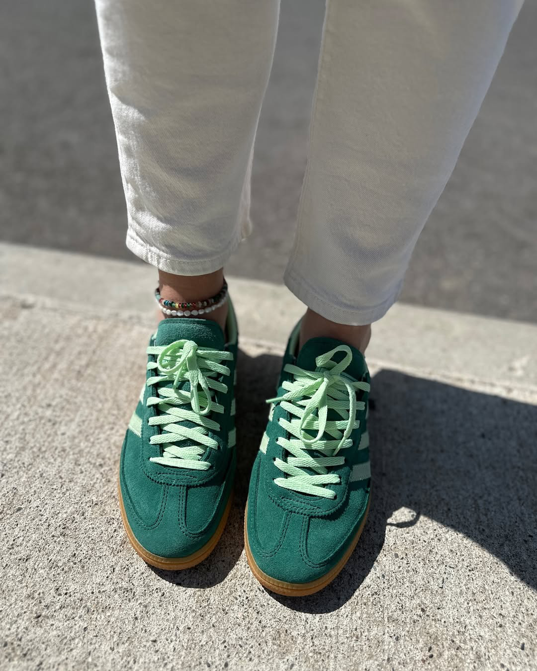 Miniatyrbild av Adidas Handball Spezial Collegiate Green 2