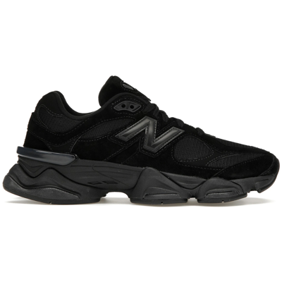 New Balance 9060 Triple Black Leather