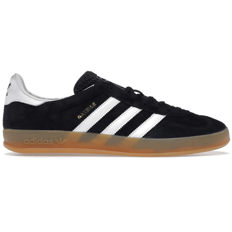 Adidas Gazelle Black White Gum