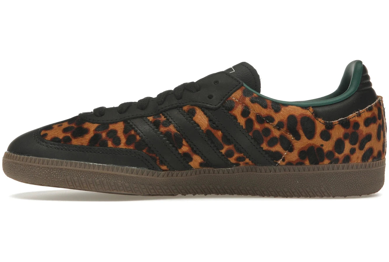 Miniatyrbild av Adidas Samba OG Black Green Leopard 3