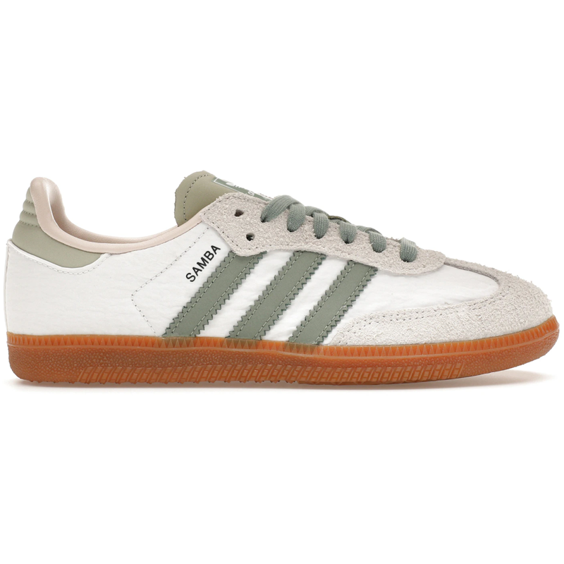 Adidas Samba OG Silver Green Putty Mauve