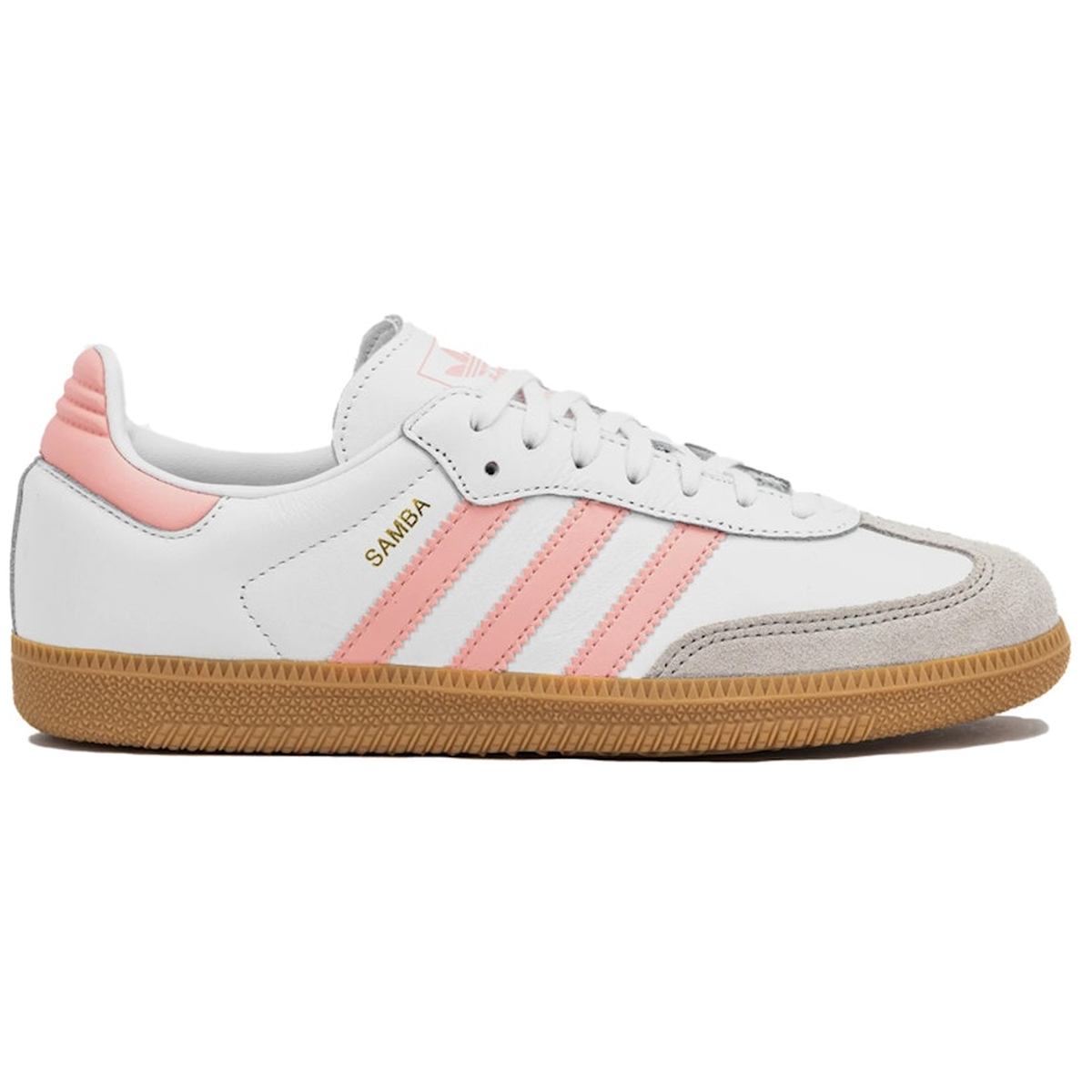 Miniatyrbild av Adidas Samba OG White Coral Pink  4
