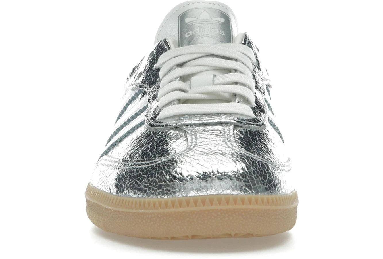 Miniatyrbild av Adidas Samba  Silver Metallic Cracked Leather 2