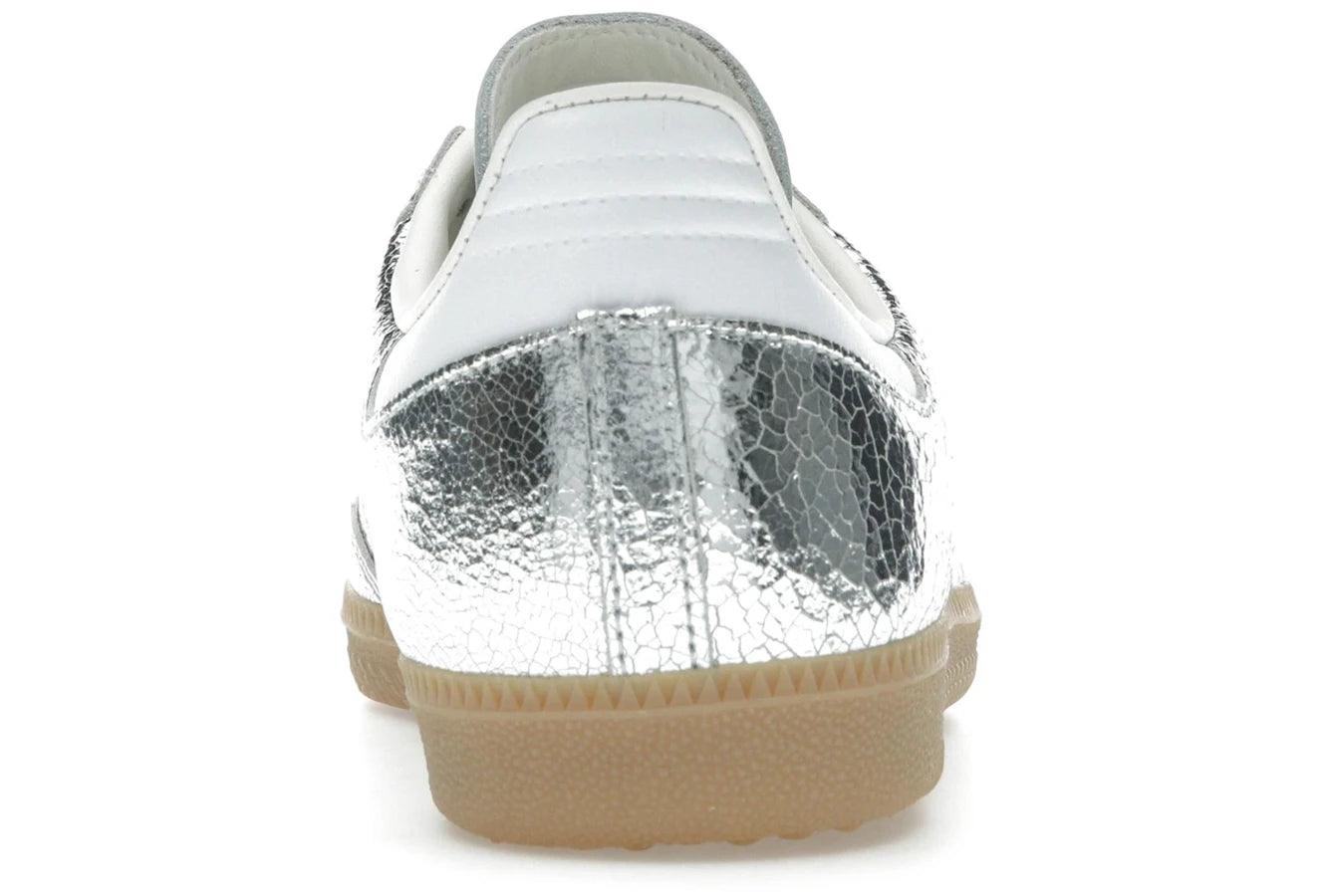 Miniatyrbild av Adidas Samba  Silver Metallic Cracked Leather 4